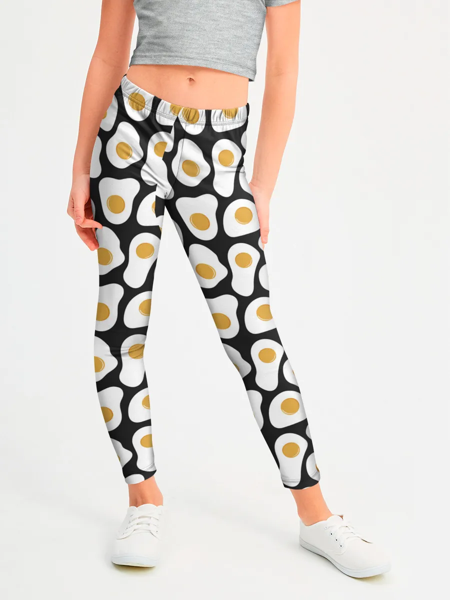 Леггинсы для девочки / Яичница
