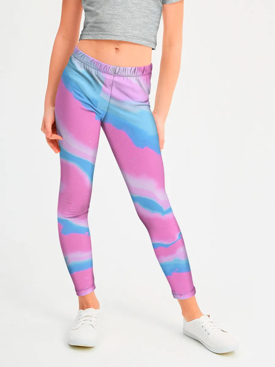 Леггинсы для девочки / Облака