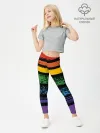Леггинсы для девочки / Радуга