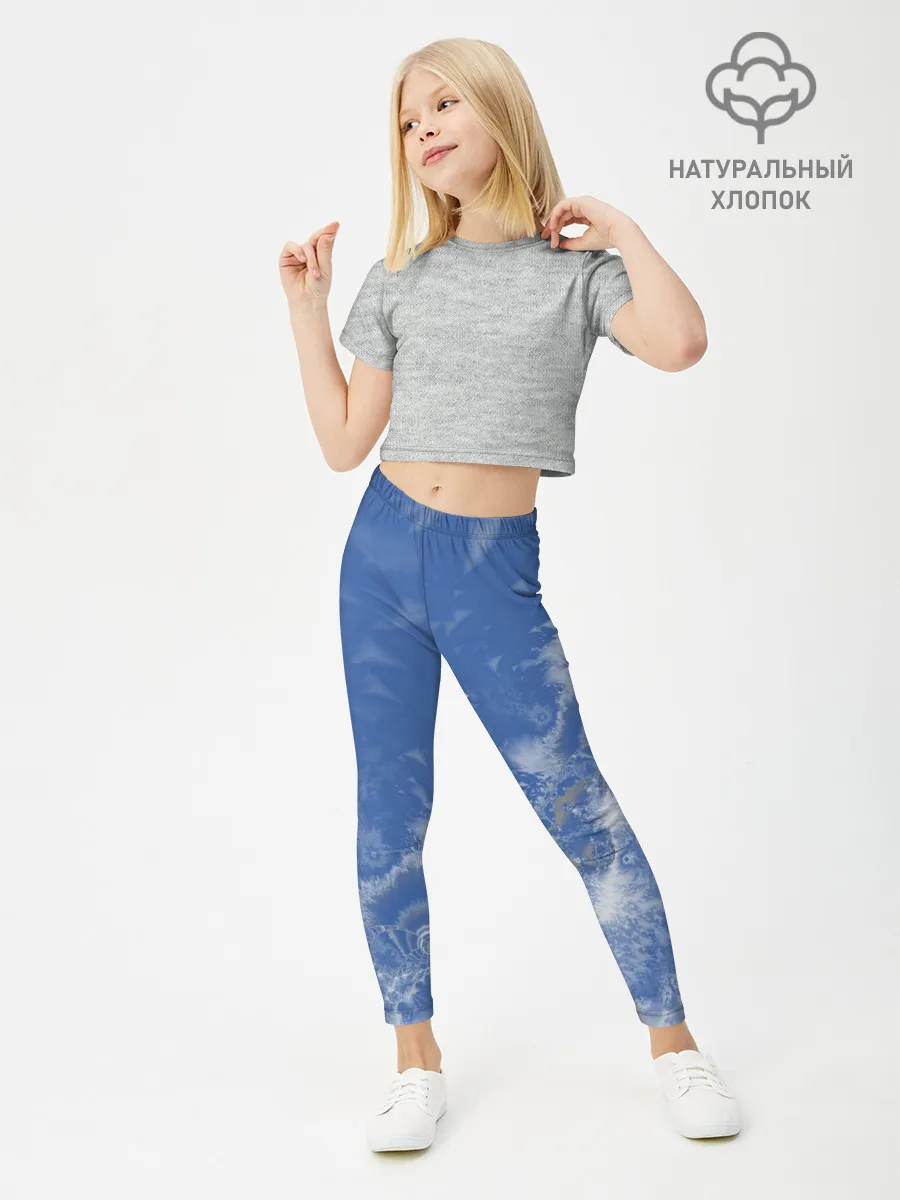 Леггинсы для девочки / Летающие треугольники