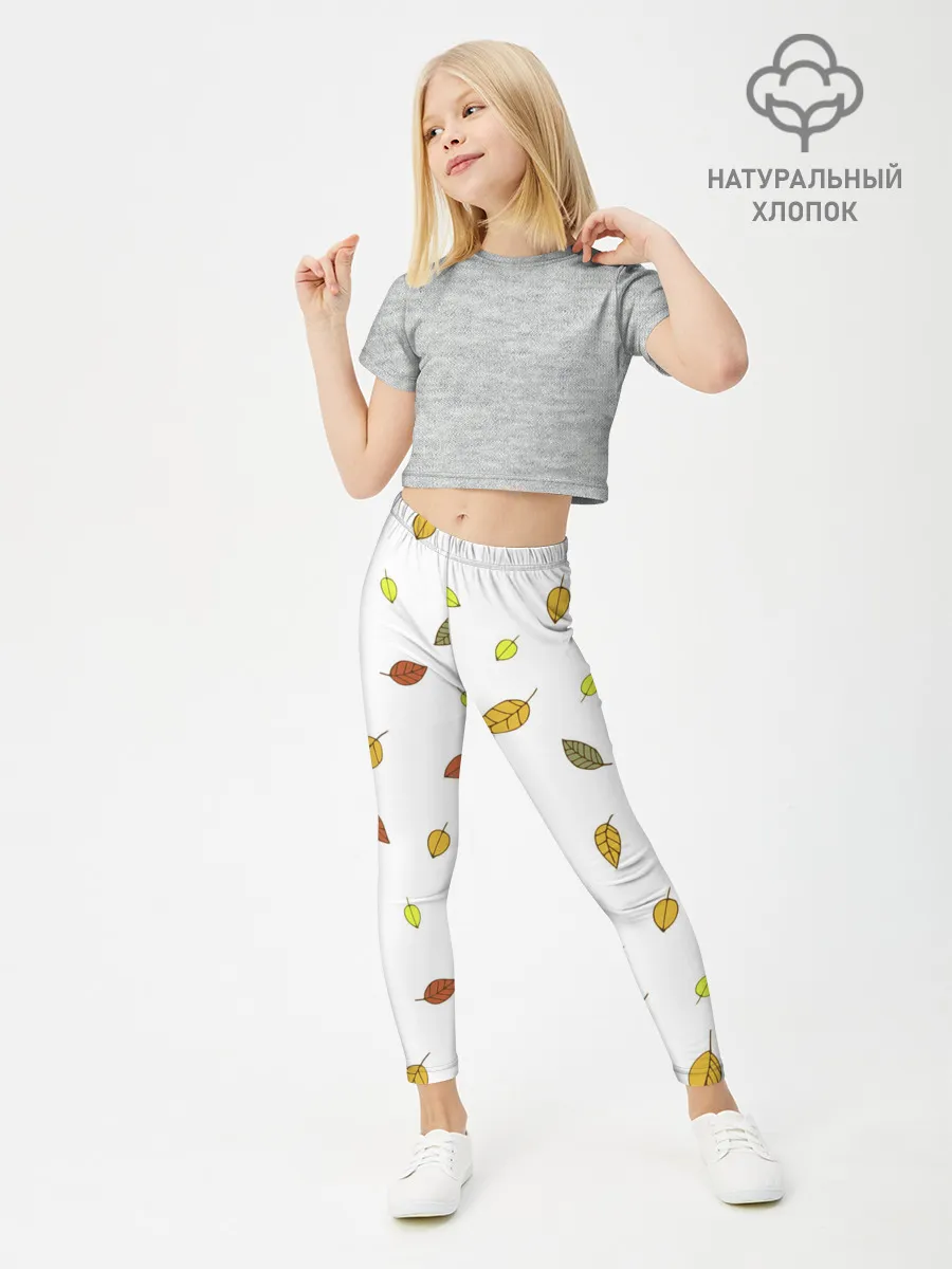 Леггинсы для девочки / Листопад