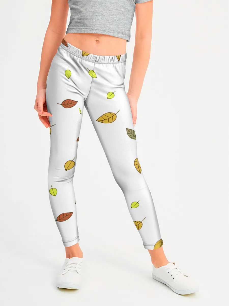Леггинсы для девочки / Листопад