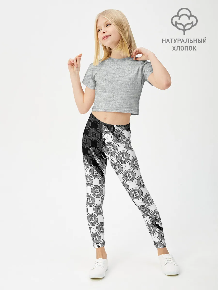 Леггинсы для девочки / Bitcoin
