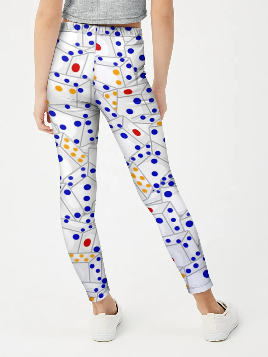 Леггинсы для девочки / Игральные кубики