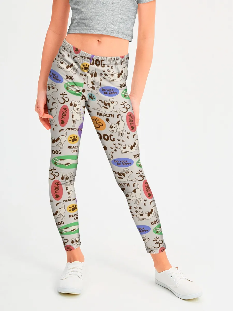 Леггинсы для девочки / Йога