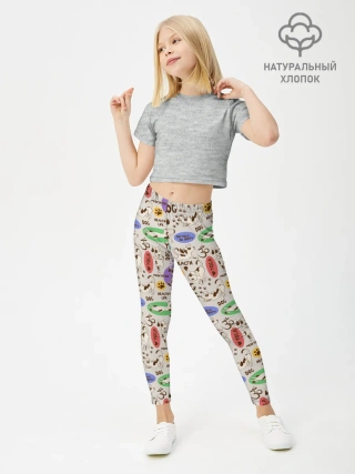 Леггинсы для девочки / Йога