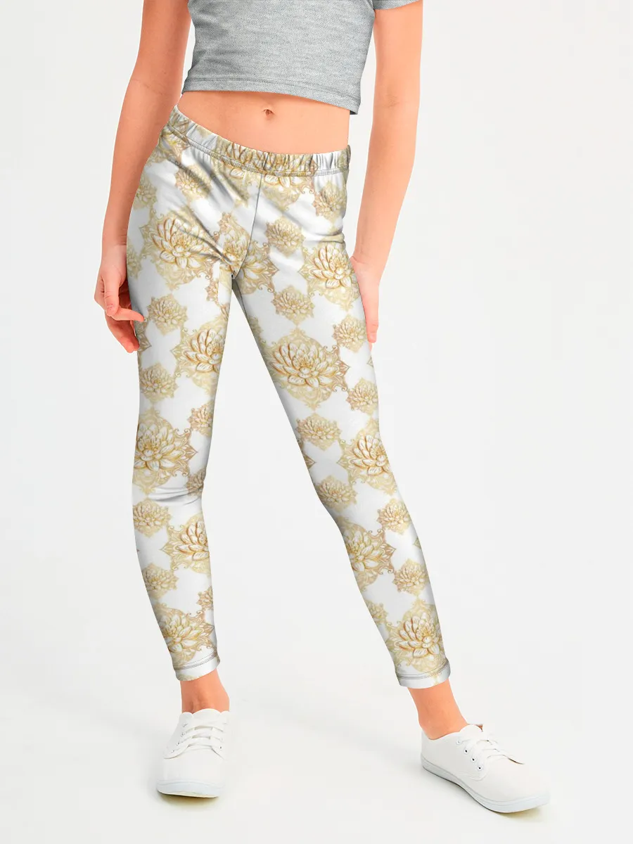 Леггинсы для девочки / Лотос