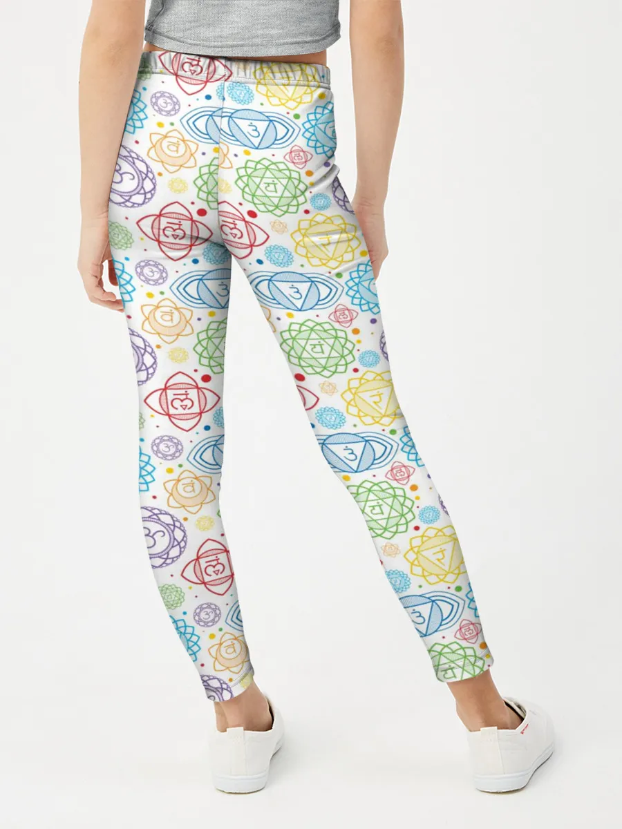 Леггинсы для девочки / Чакры