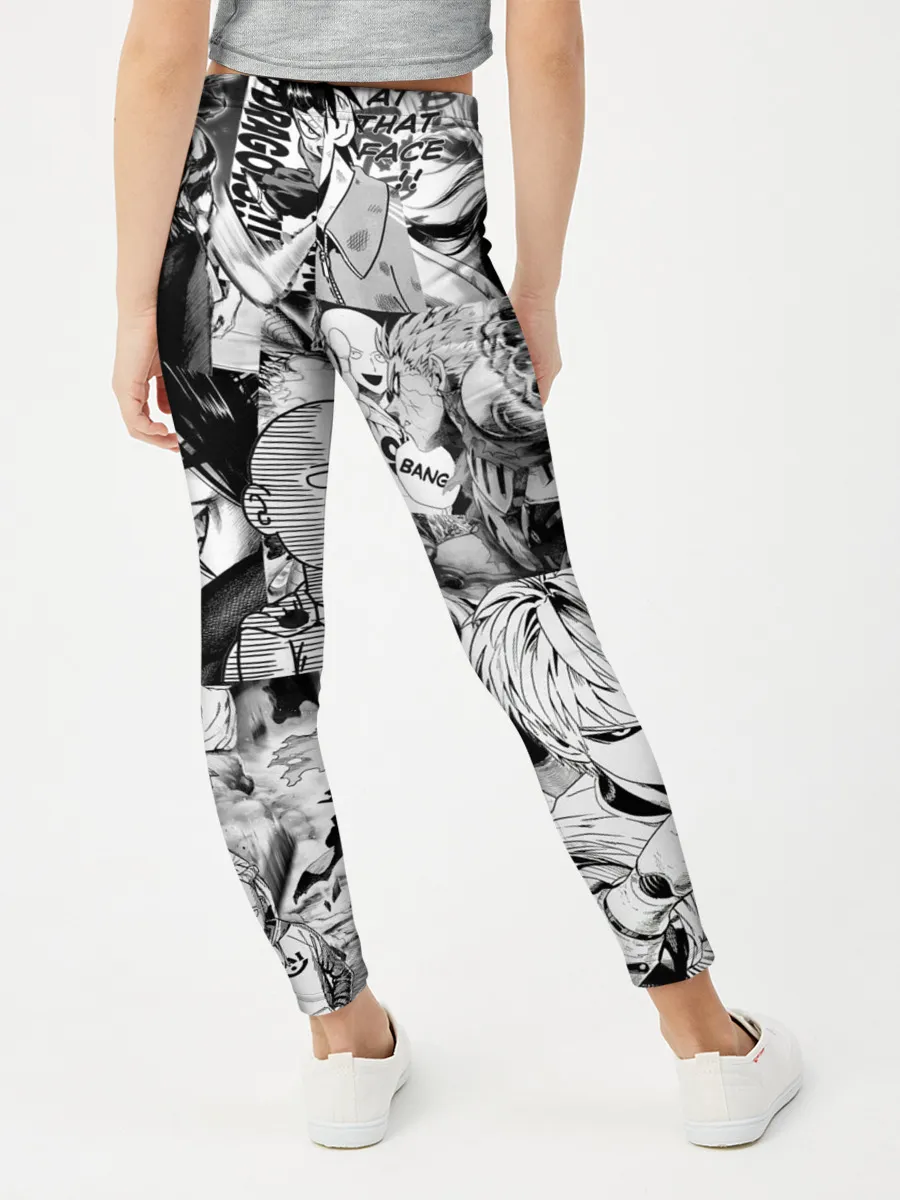 Леггинсы для девочки / One-Punch Man