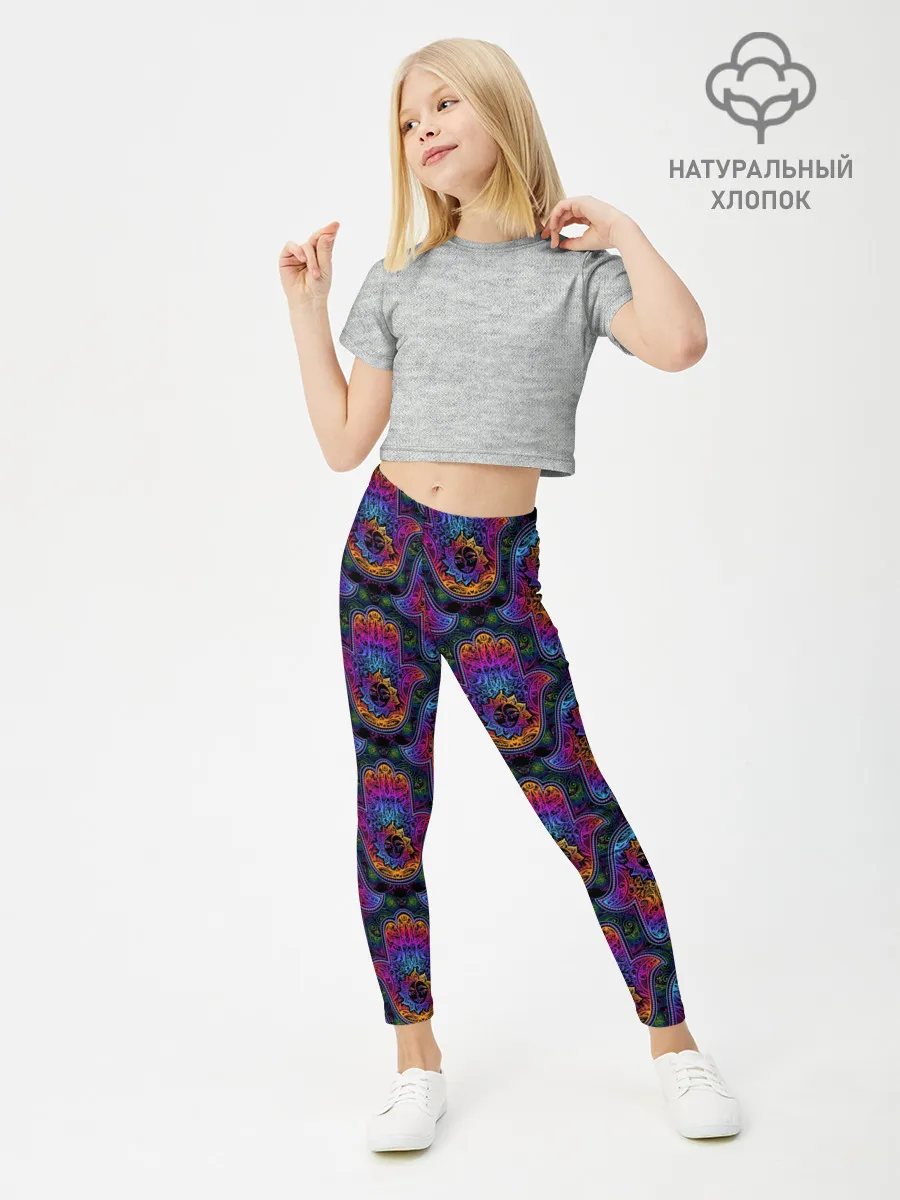 Леггинсы для девочки / Хамса