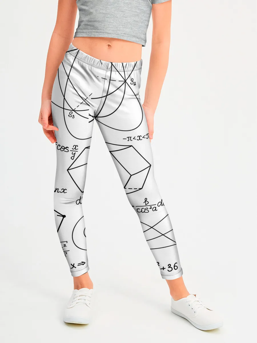 Леггинсы для девочки / Геометрия