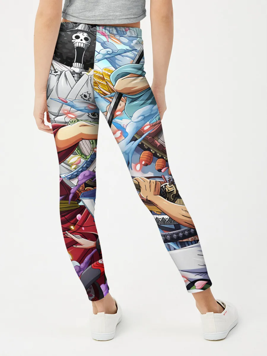 Леггинсы для девочки / One Piece стикербомбинг