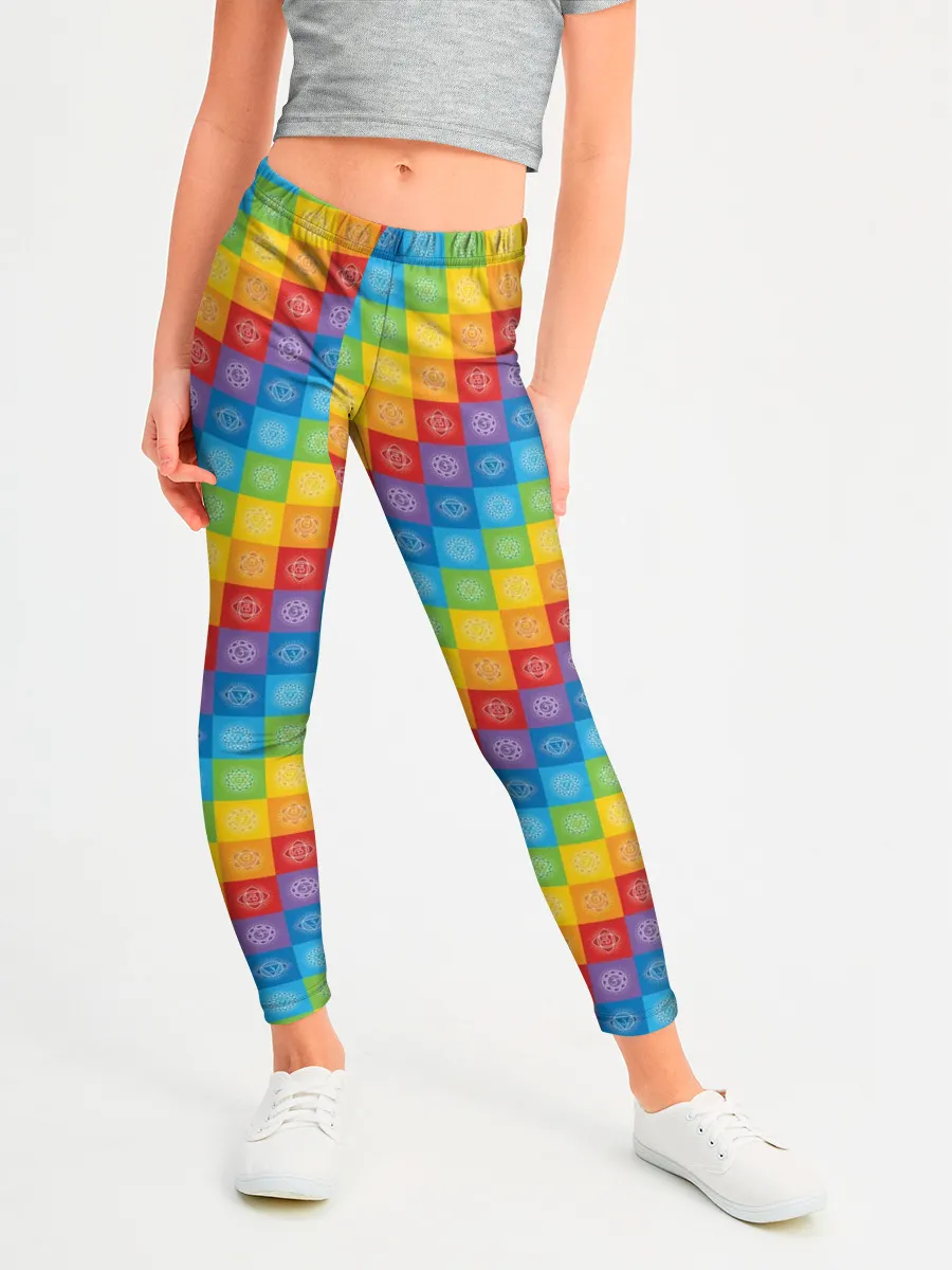 Леггинсы для девочки / Чакры