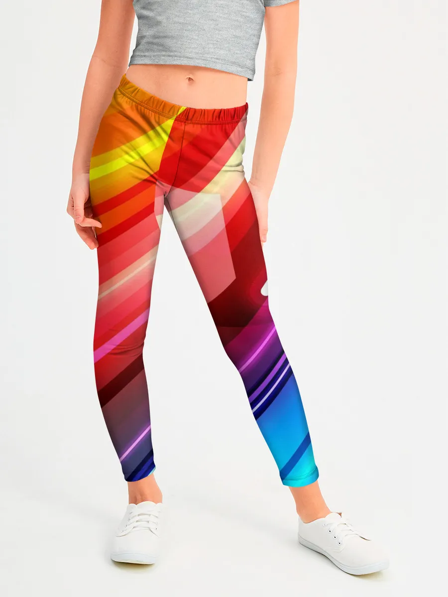 Леггинсы для девочки / НЕОН