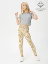 Леггинсы для девочки / Лев