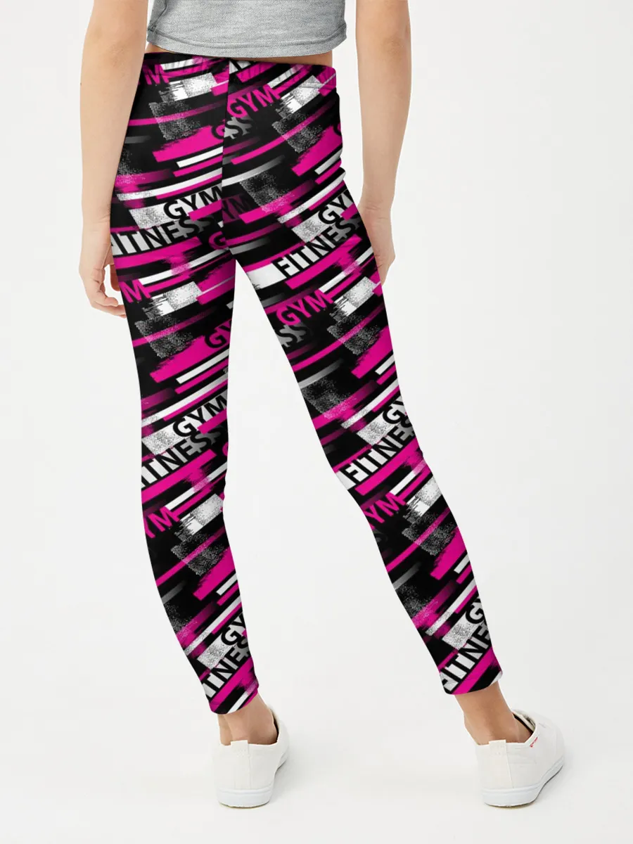 Леггинсы для девочки / FITNESS