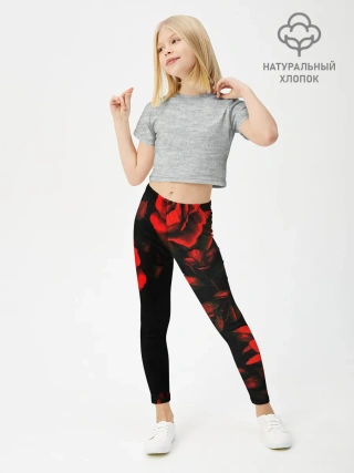 Леггинсы для девочки / ROSES | РОЗЫ