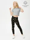 Леггинсы для девочки / Мантра ОМ