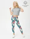 Леггинсы для девочки / Ретро арт
