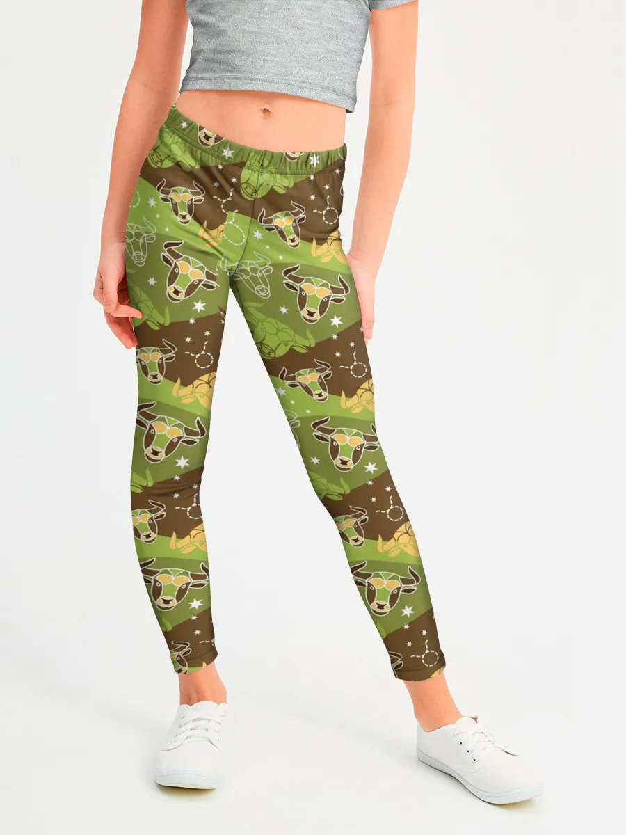 Леггинсы для девочки / Телец