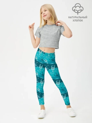 Леггинсы для девочки / Скорпион