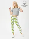 Леггинсы для девочки / лягушки