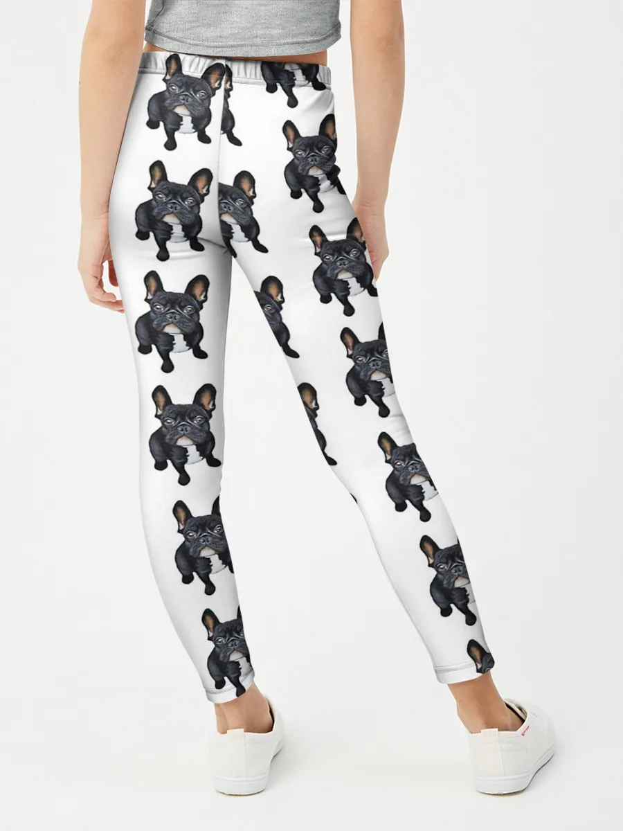 Леггинсы для девочки / Бульдожки