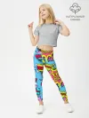 Леггинсы для девочки / Year baby Pop art print