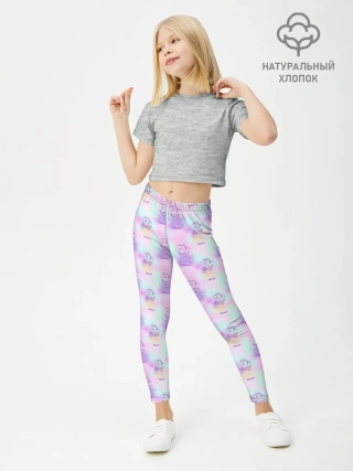 Леггинсы для девочки / Рыбы