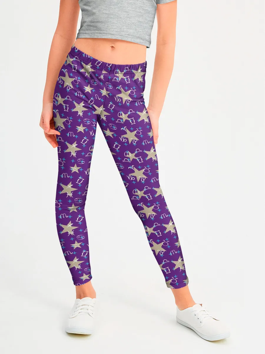 Леггинсы для девочки / Знаки Зодиака