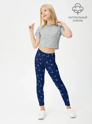 Леггинсы для девочки / Рыбы