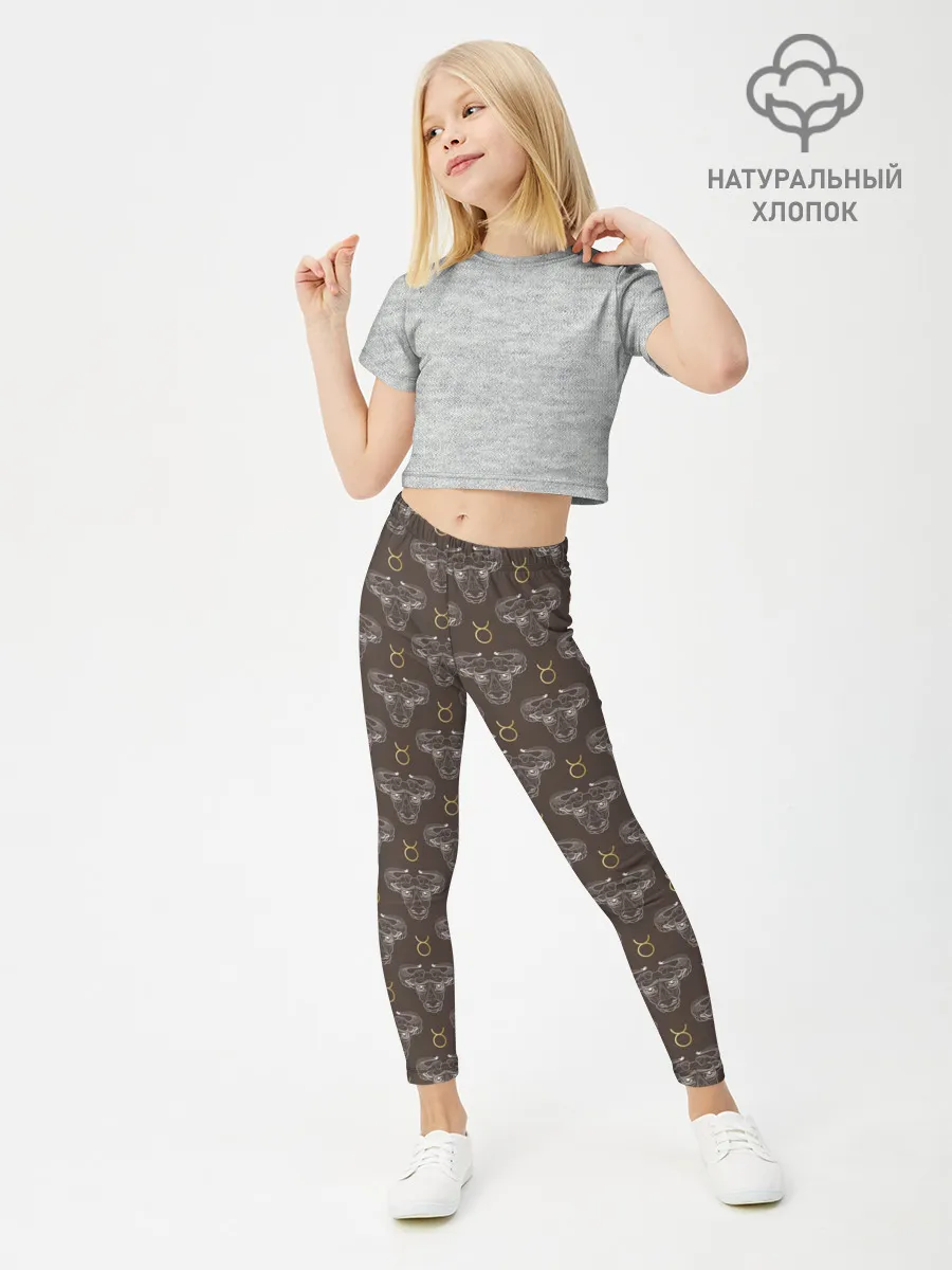 Леггинсы для девочки / Телец