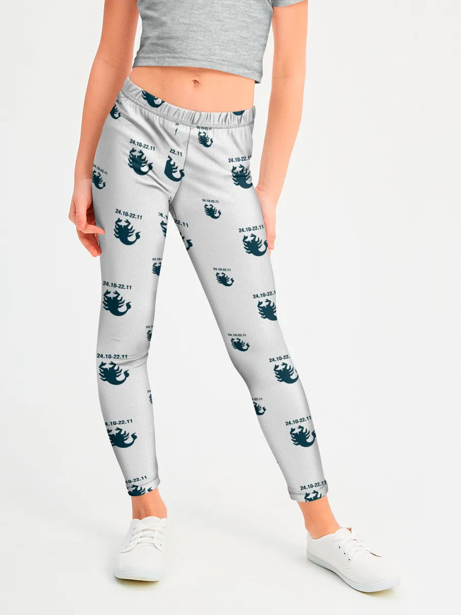 Леггинсы для девочки / Скорпион