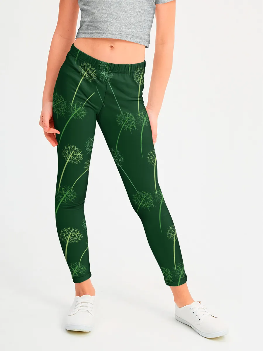 Леггинсы для девочки / Одуванчики