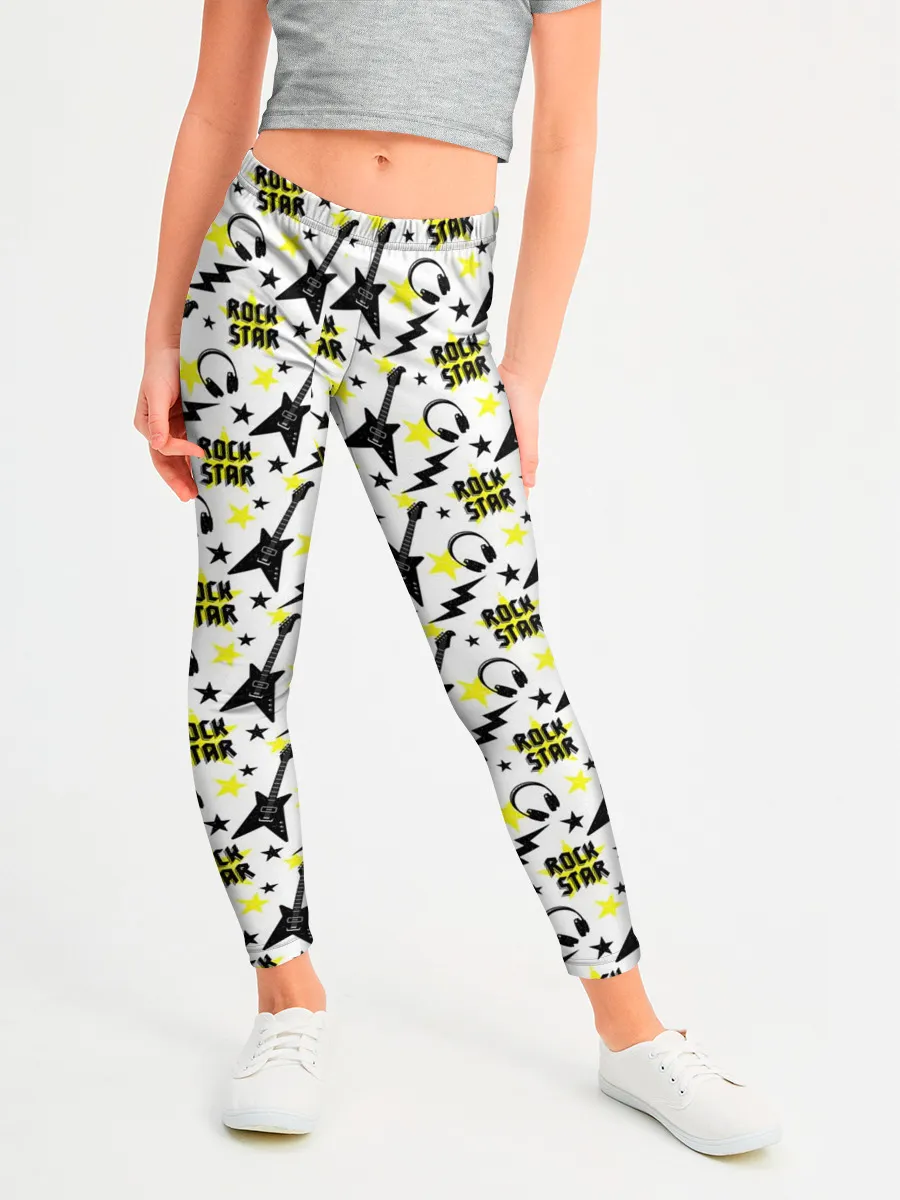 Леггинсы для девочки / Rock Star
