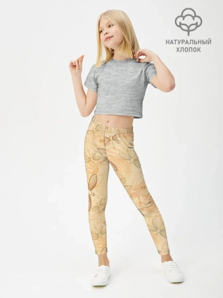 Леггинсы для девочки / Стрекоза