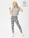Леггинсы для девочки / Панк