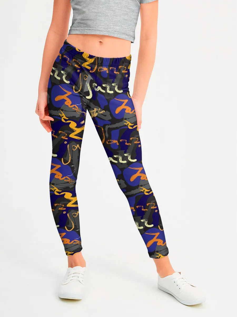 Леггинсы для девочки / Jazz