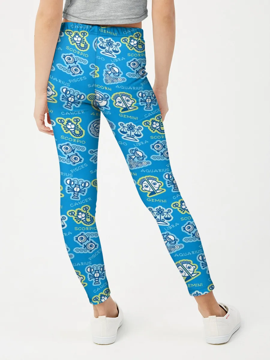 Леггинсы для девочки / Знаки Зодиака