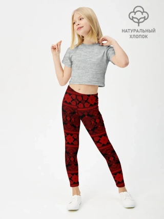 Леггинсы для девочки / Русские народные узоры