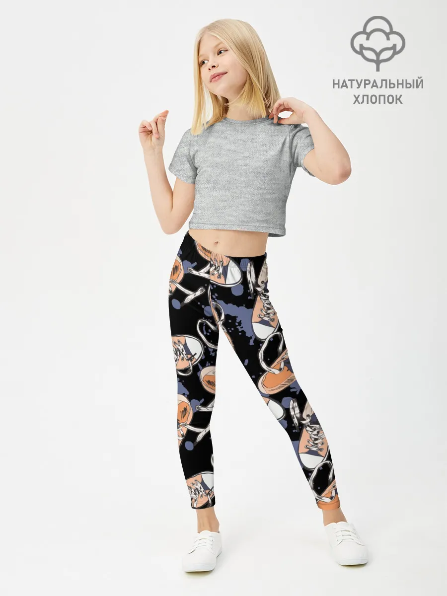 Леггинсы для девочки / Кеды / Sneakers