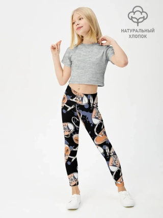 Леггинсы для девочки / Кеды / Sneakers