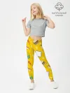 Леггинсы для девочки / Фастфуд