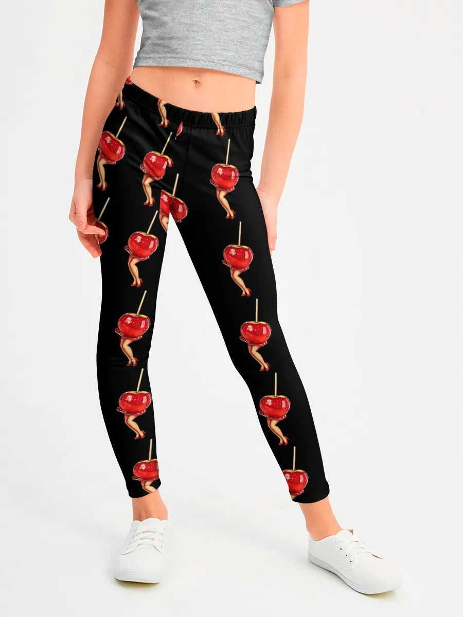 Леггинсы для девочки / Девушка Чупа-Чупс