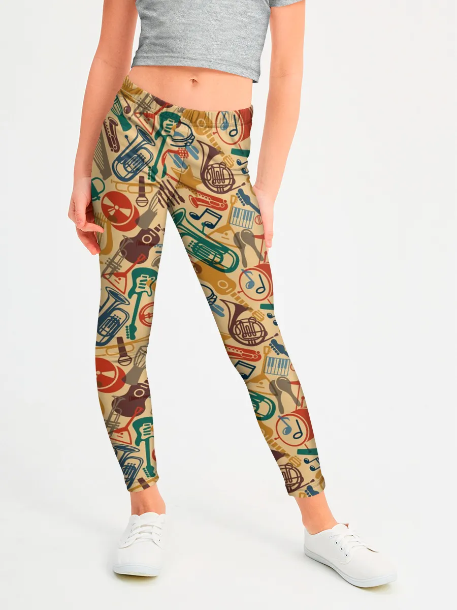 Леггинсы для девочки / Музыка