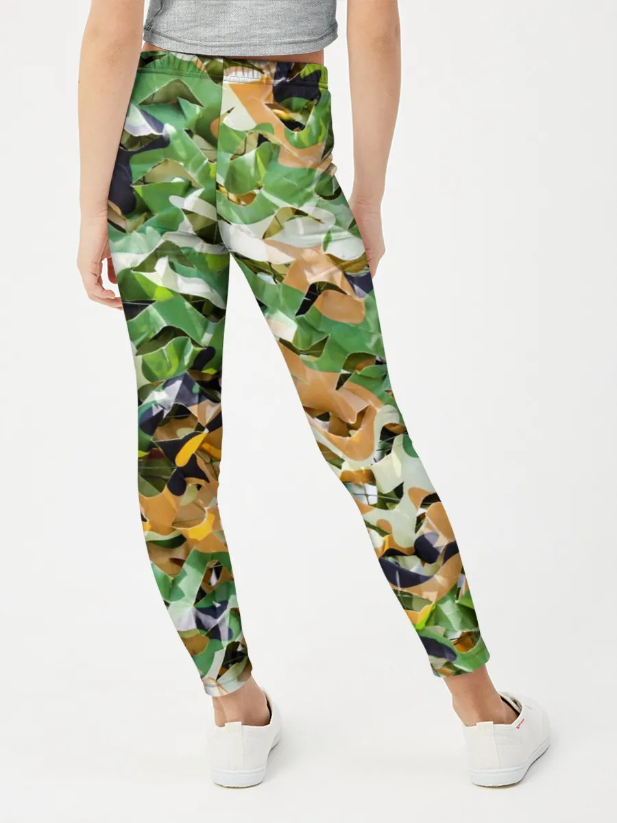 Леггинсы для девочки / Пейнтбол