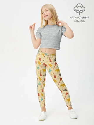 Леггинсы для девочки / Музыкант