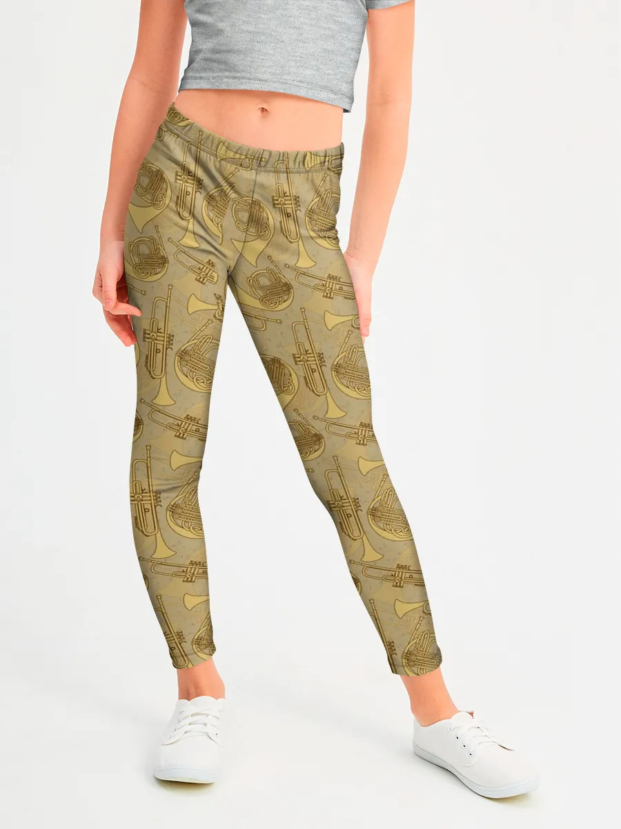 Леггинсы для девочки / Джаз