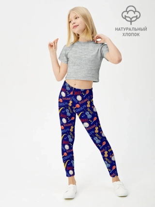 Леггинсы для девочки / Музыкант