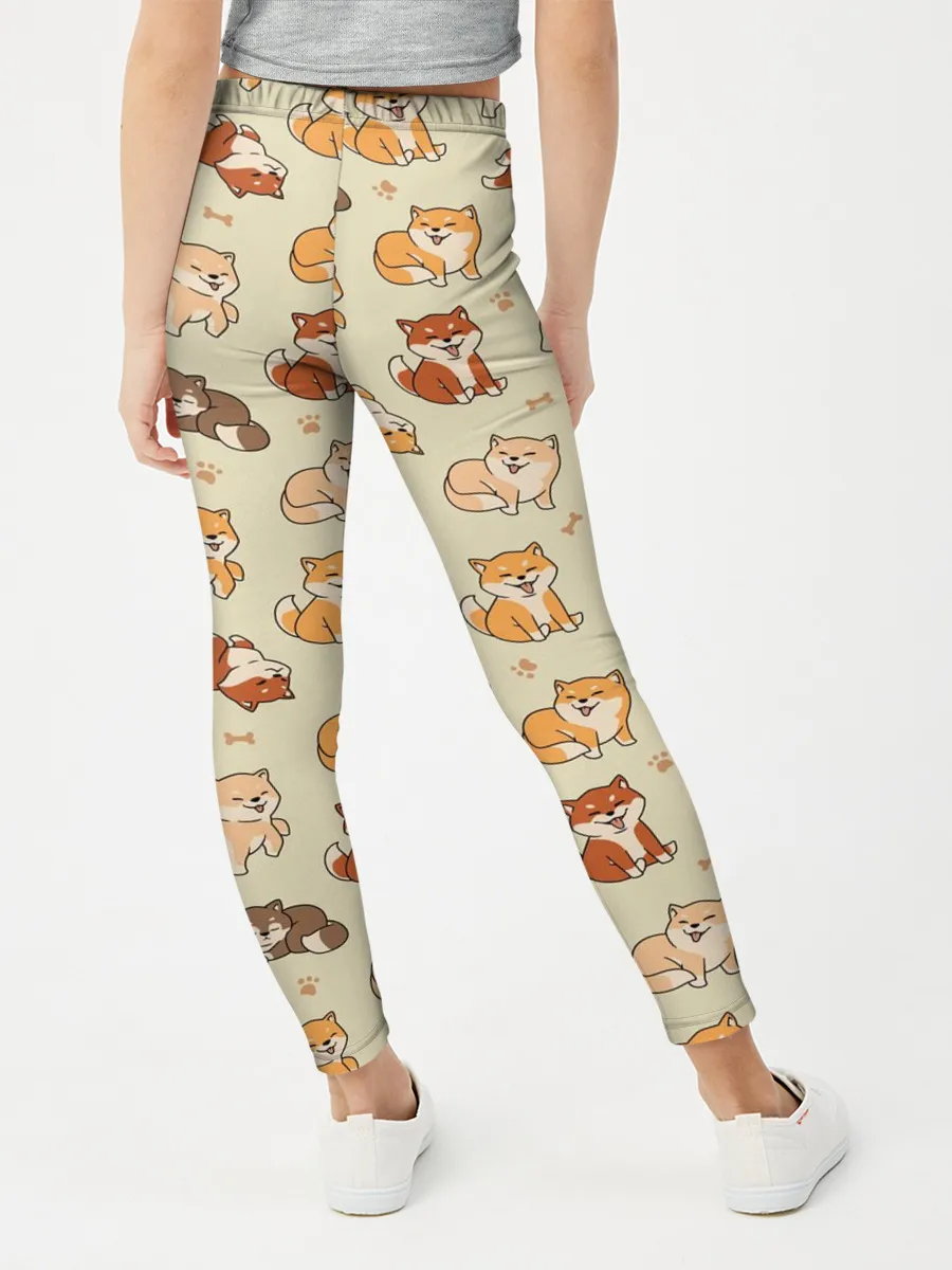 Леггинсы для девочки / Шиба-Ину